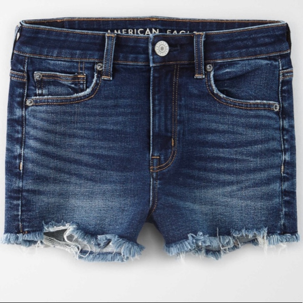 American Eagle Size 6 Dark Blue Shorts🌟✨